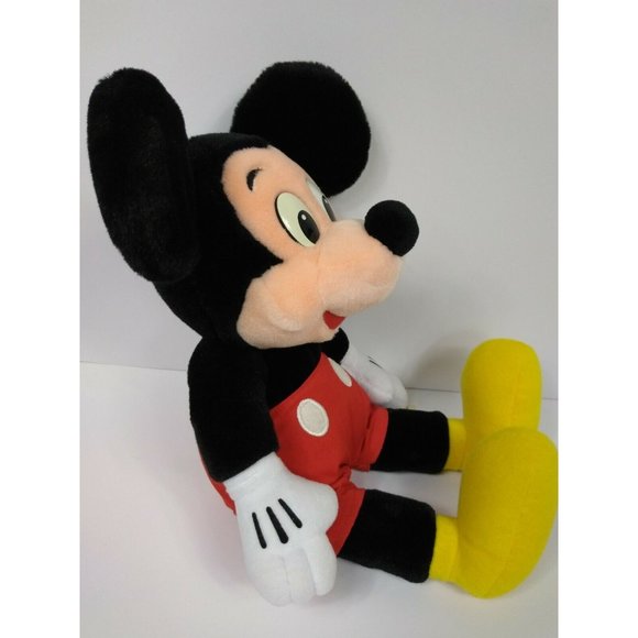 VINTAGE Disneyland Walt Disney World Mickey Mouse Plush Stuffed Animal 14" 1980s - Picture 3 of 11